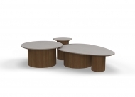 EGG TEAK SEHPA SET